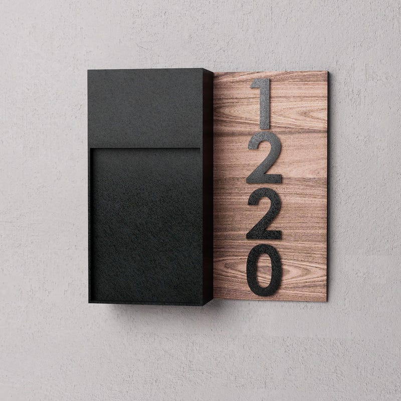 Wall Mount Mailbox - Etsy