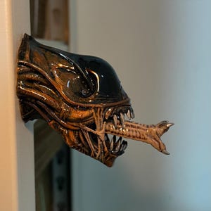 Handgjorda Predator-kylskåpsmagneter: Dekor till filmen Alien