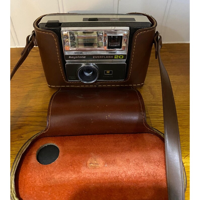 Keystone Everflash 20 Vintage 126 Film Camera With Case Made in USA ...