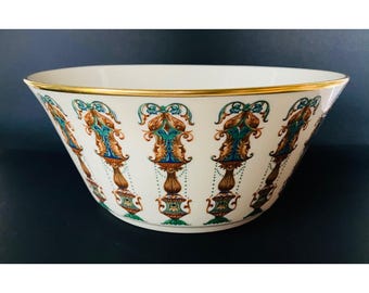 Vintage Lenox Lido  Large Serving Bowl Fine China USA Made Unique Gift