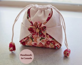 Draw String Bag Wide Kinchaku White - Etsy Canada Draw String Bag Wide Kinchaku White - Etsy Canada