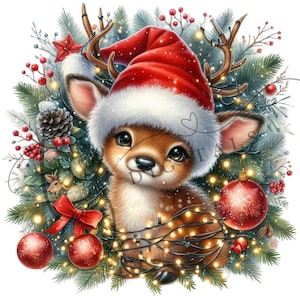 Reindeer Clipart, Deer Png, Reindeer Png, Reindeer Christmas, Reindeer Christmas Shirt, Christmas Png Designs, Cute Reindeer, Cute Christmas