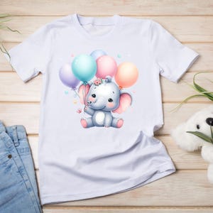 Watercolor Baby Elephant PNG Clipart: Nursery Art (digital Download) - Etsy