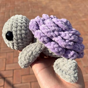Crochet Turtle Plush