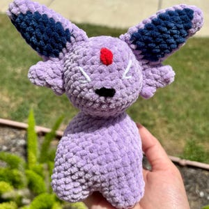 Crochet Psychic Fox Plushie Mini