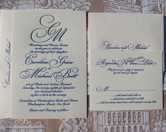 100Pcs Custom Elegant Scroll Wedding Invitations Personalized