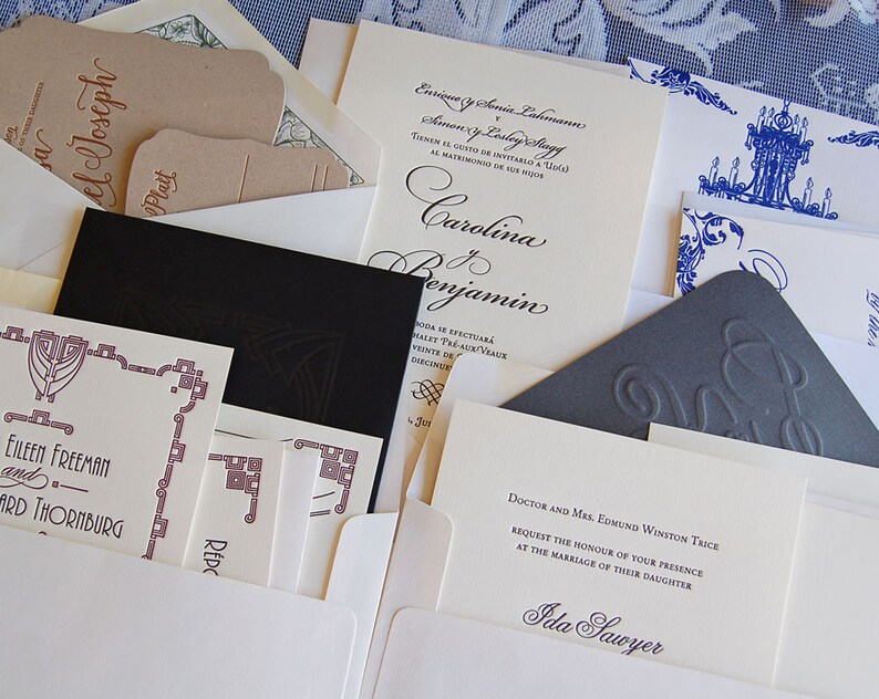 letterpress invitations