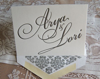 Letterpress Note Cards Sample, Note Card, Custom Note Card, Custom Thank You Cards, Note cards, Letterpress printing by Small Printer