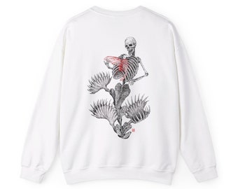 Venus, the Flytrap Unisex Sweatshirt | Original Art by Kerby Rosanes