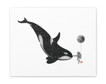 Taming the Stars Matte Canvas | Original Art by Kerby Rosanes