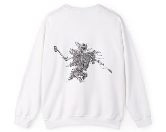 Death by Plastic Unisex Sweatshirt | Original Art by Kerby Rosanes