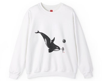 Taming the Stars Unisex Sweatshirt | Original Art by Kerby Rosanes