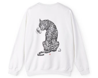 Tiger Lily Unisex Sweatshirt | Original Art by Kerby Rosanes