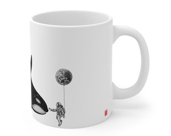 Taming the stars Mug 11oz | Original Art by Kerby Rosanes