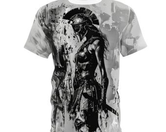 Spartan Warrior Queen T-Shirt (Aop)