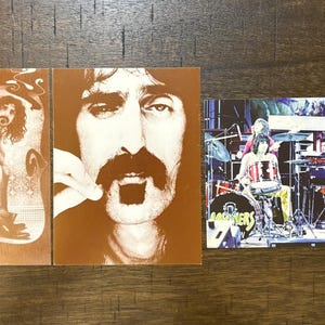 Vintage Postcard - Lot of 3, Frank Zappa, Mothers of Invention, Never Used, New Old Stock
