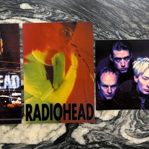 Radiohead Postcard - Etsy