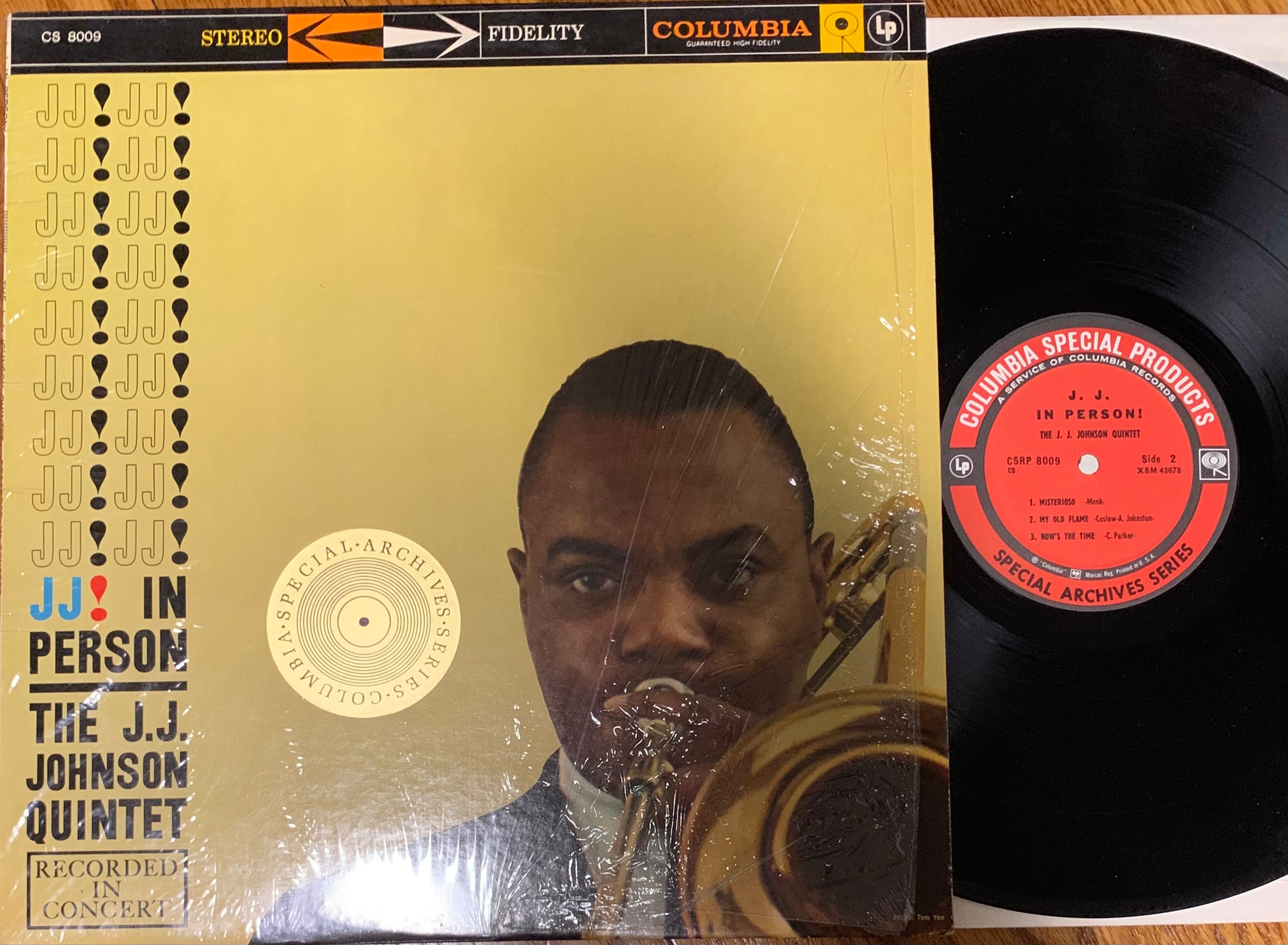 Vintage Vinyl - J.J. Johnson, JJ in Person, Nat Adderly, Tommy