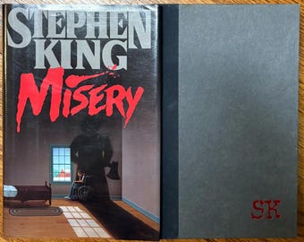 Vintage Book - Stephen King, Misery, Viking, First Edition, 1987, Hardcover, With Dust Jacket