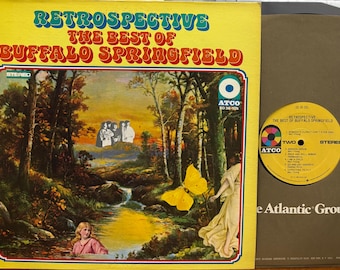 Vintage Vinyl - the Best of Buffalo Springfield, Retrospective, Atco SD38-105, Neil Young, Stephen Stills