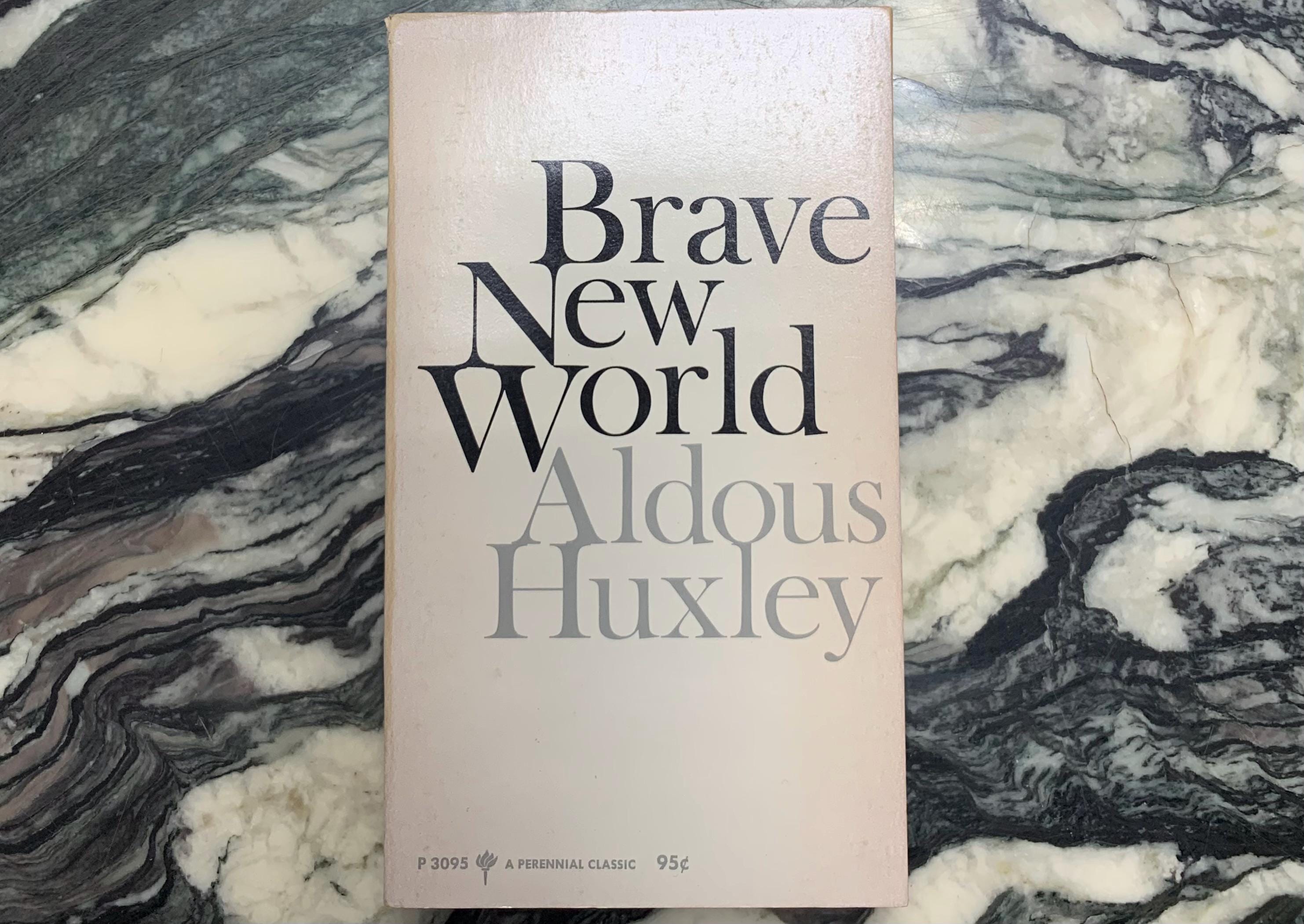 Vintage Book - Aldous Huxley, Brave New World, First Perennial