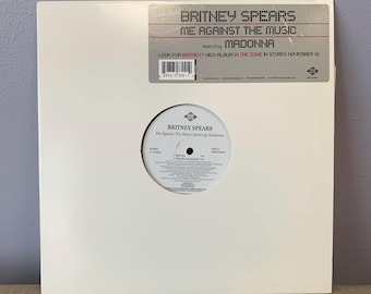Vinile vintage - Britney Spears, Me Against the Music, con Madonna, Jive 82876-57304-1