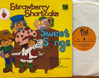 Vintage Vinyl - Strawberry Shortcake, Sweet Songs, Kid Stuff, KS