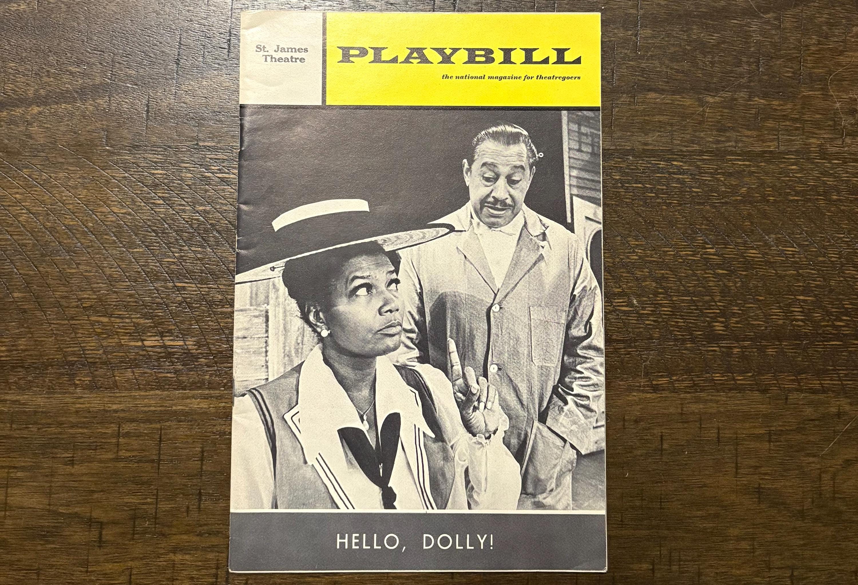 Vintage Playbill - Hello Dolly!, Pearl Bailey, Cab Calloway, St