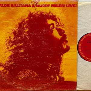 Vintage Vinyl - Carlos Santana & Buddy Miles, Live, Columbia, C 31308