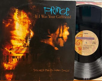 Vinile vintage - Prince, If I Was Your Girlfriend, , Shockadelica, Paisley Park 0-20697, singolo da 12"