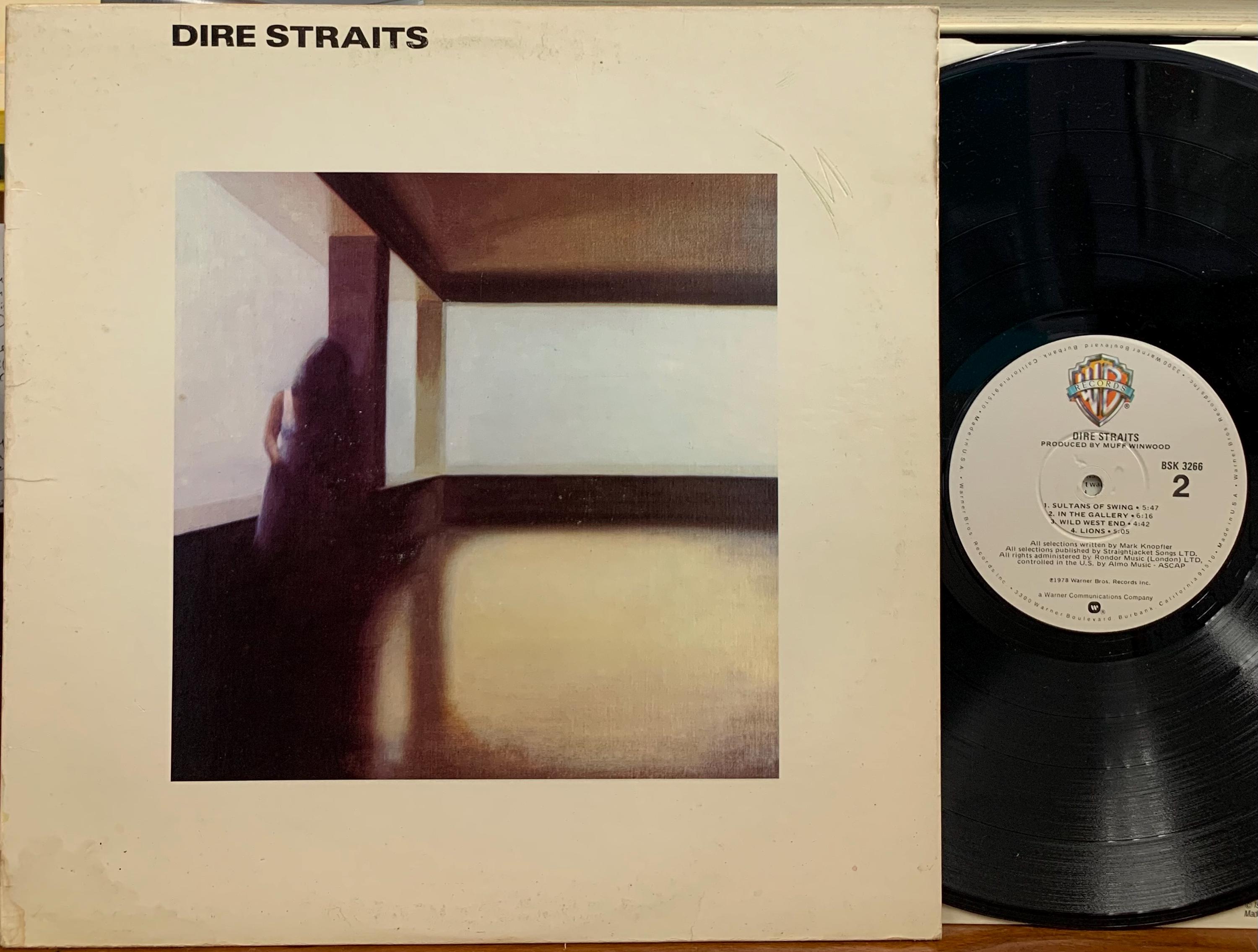 Vintage Vinyl - Dire Straits, Self-titled Album, Warner Bros. BSK