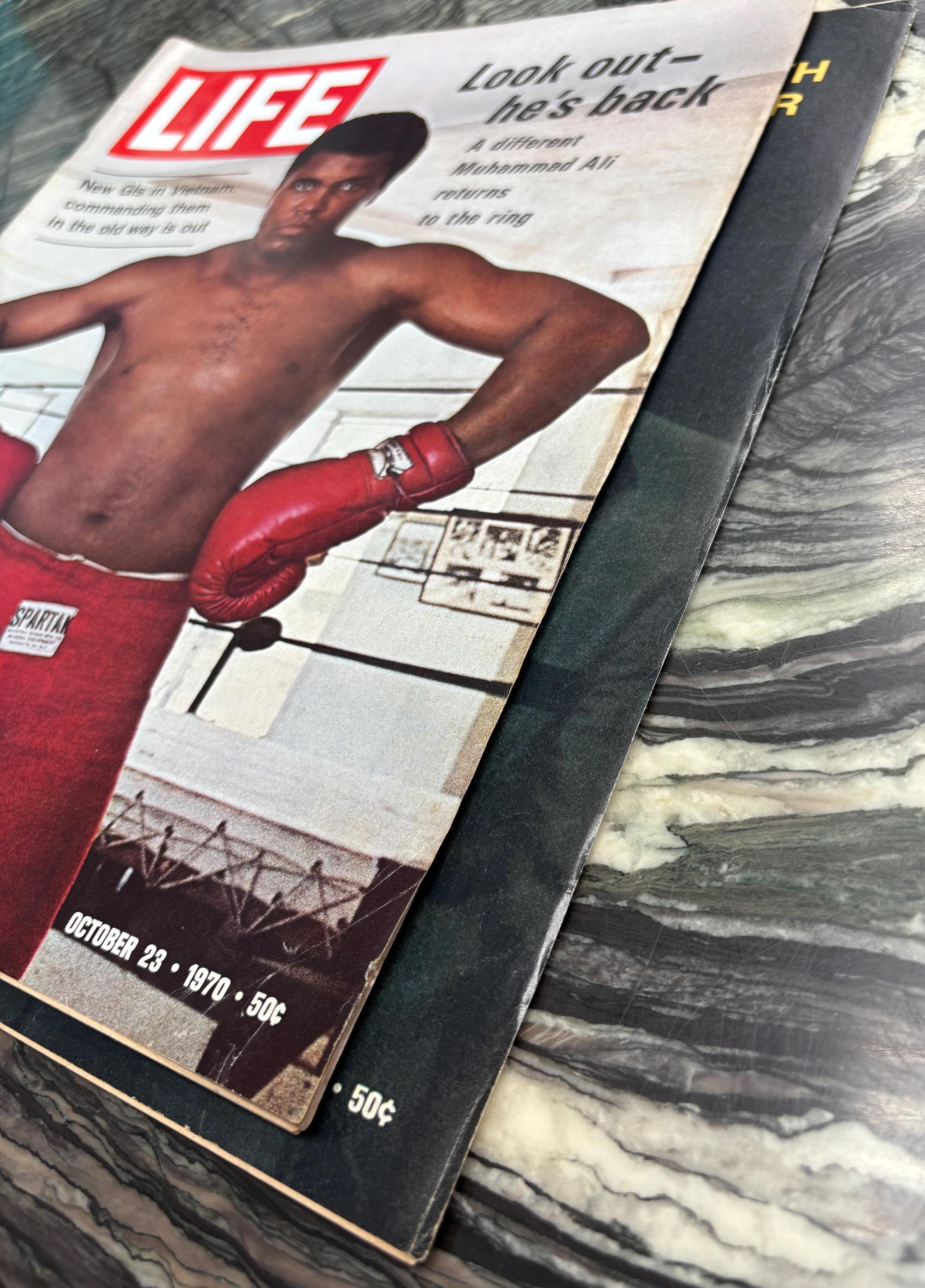 LIFE雑誌 1970年10月23日号 2 X Vintage LIFE Magazine - Oct.23, 1970, Mar.5, 1971, Muhammad