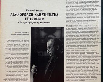 Vintage Vinyl - R. Strauss, Also Sprach Zarathustra, Fritz Reiner