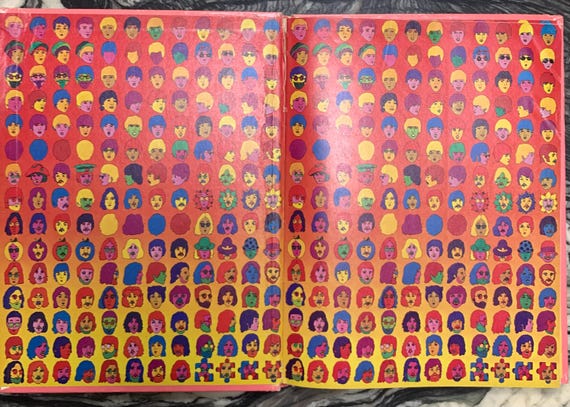 Vintage Book - Beatles, Illustrated Lyrics, Vol. II, Edited by