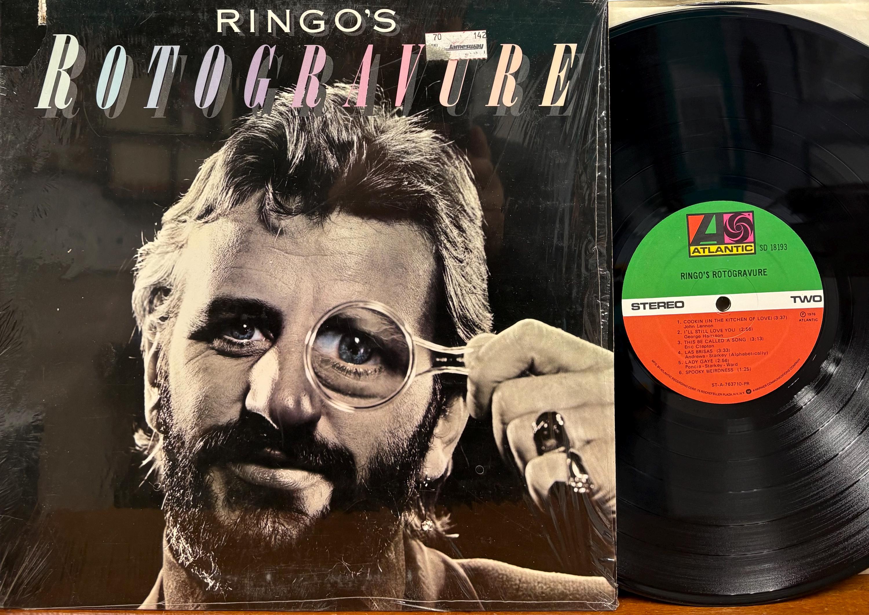 Vintage Vinyl - Ringo Starr, Ringo's Rotogravure, Atlantic SD