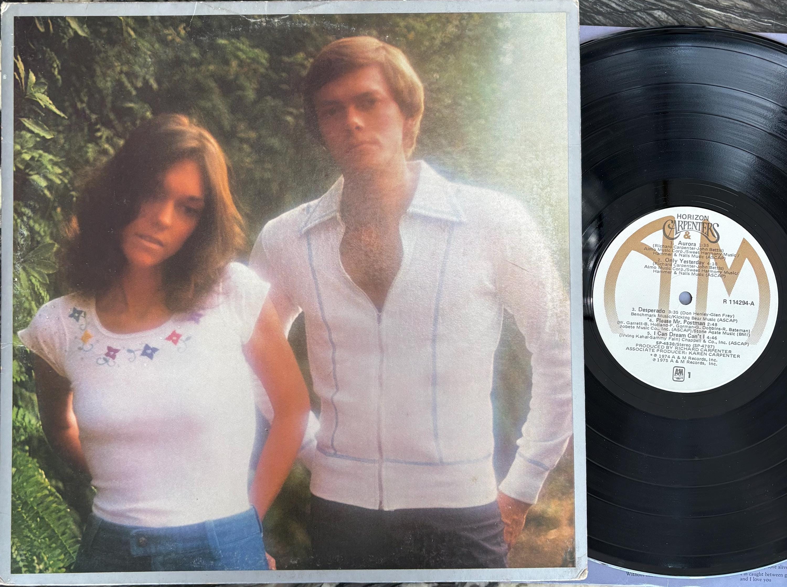 Vintage Vinyl - Carpenters, Horizon, A&M, SP 4530, Picture/lyric