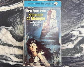 Libro vintage - Marion Zimmer Bradley, Souvenir of Monique, Ace Book, 1967