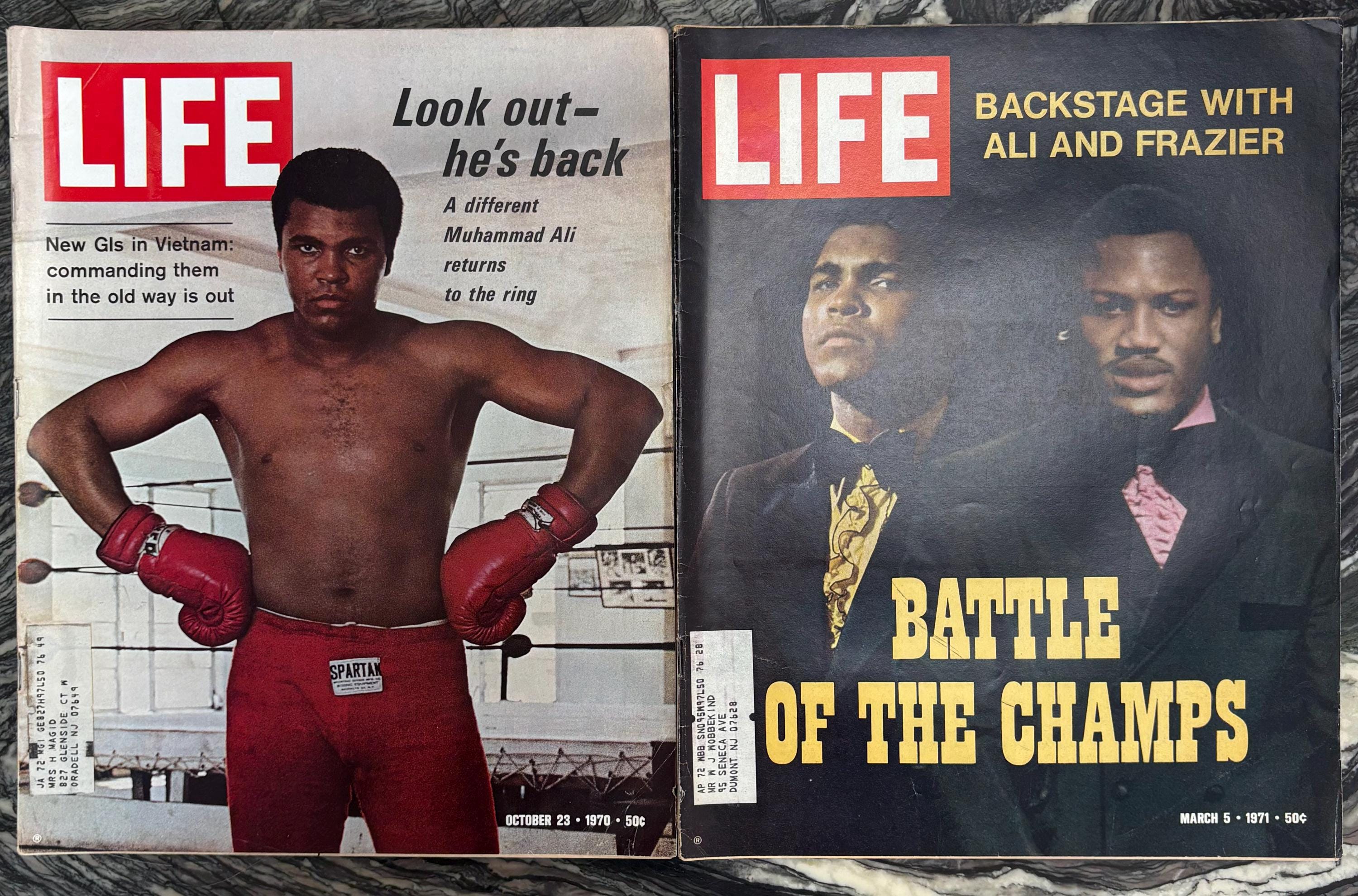 2 X Vintage LIFE Magazine - Oct.23, 1970, Mar.5, 1971, Muhammad