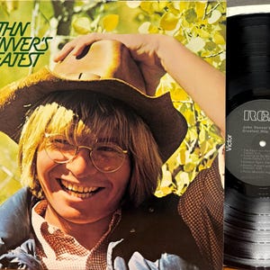 Vintage Vinyl - John Denver, Greatest Hits, RCA AQL1-0374, Take me home, Country Road, Rocky Mountain High, Rhymes and Reasons,…