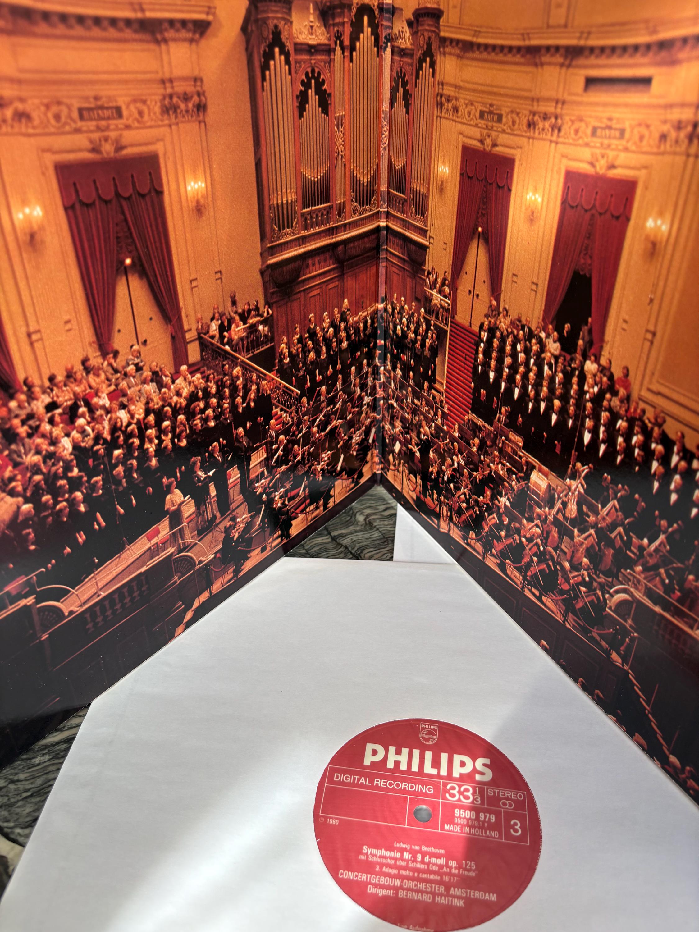 Vintage Vinyl - Beethoven Symphony No.9, “choral”, Bernard Haitink