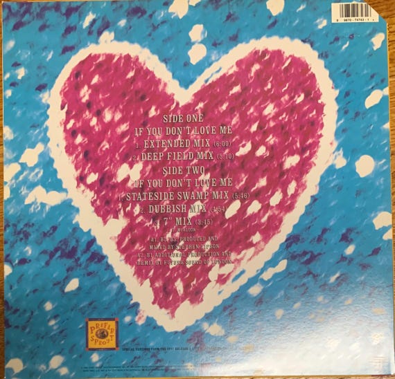 Vintage Vinyl - Prefab Sprout, If You Don't Love Me, Epic, 12
