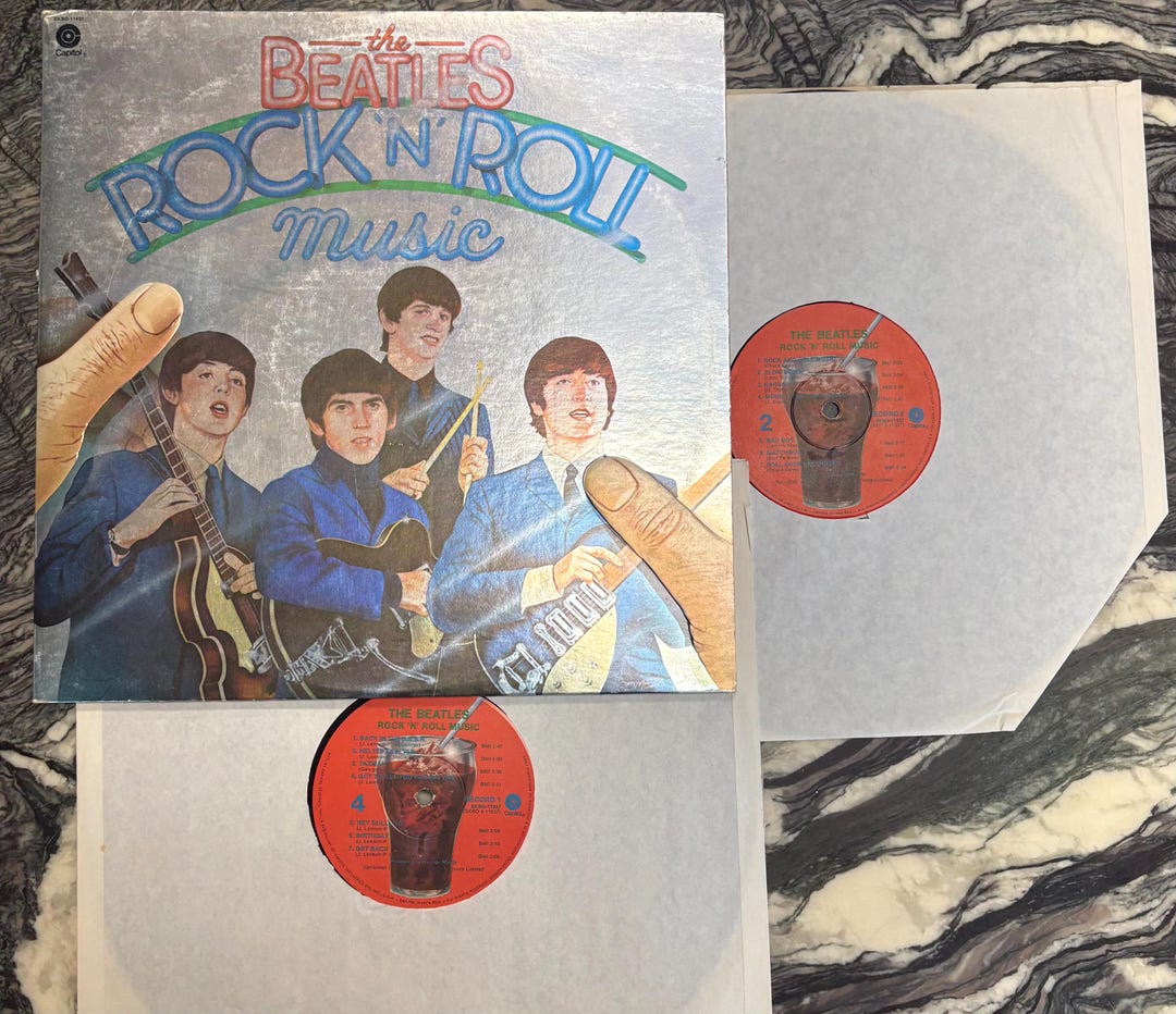Vintage Vinyl - Beatles, Rock 'n' Roll Music, Back in the USSR
