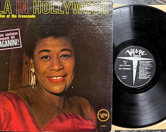 Vintage Vinyl - Ella Fitzgerald, Ella in Hollywood, Recorded Live at the Crescendo, Verve Stereo V-4052, Mr. Paganini
