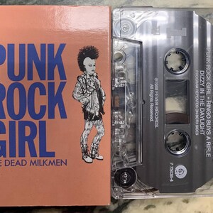 Vintage Cassette Tape - Dead Milkmen, Punk Rock Girl, Enigma/fever
