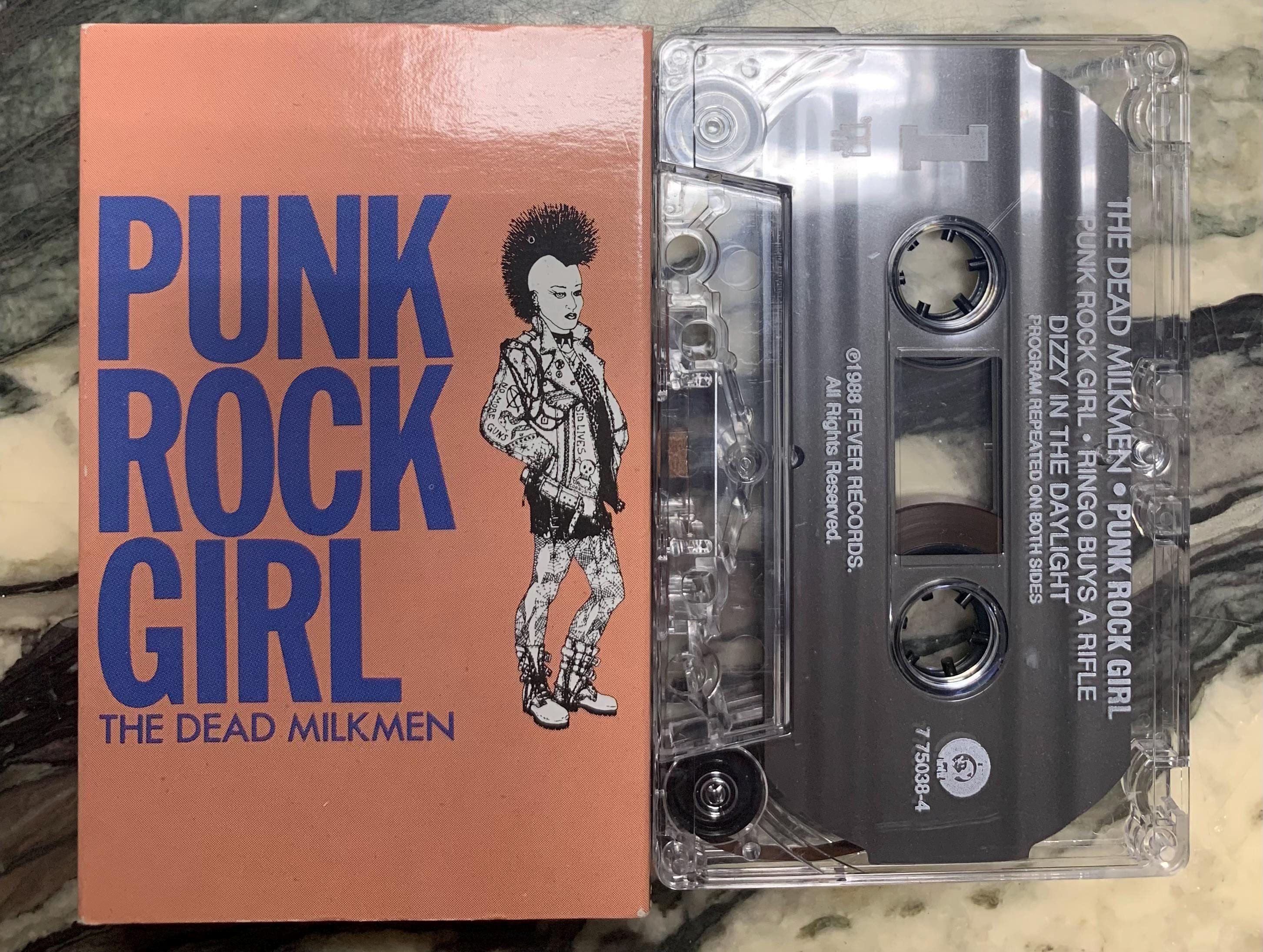 Vintage Cassette Tape - Dead Milkmen, Punk Rock Girl, Enigma/fever