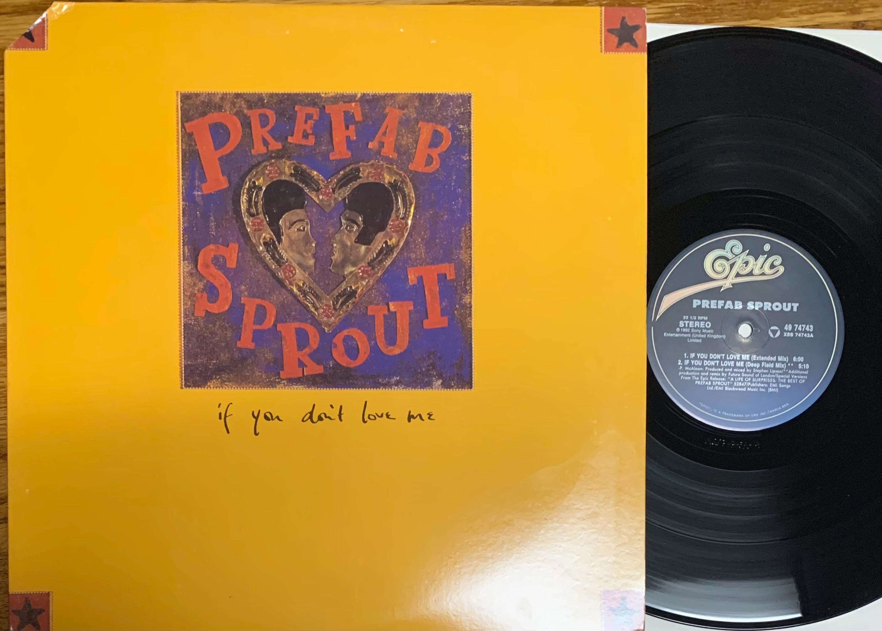 Vintage Vinyl - Prefab Sprout, If You Don't Love Me, Epic, 12