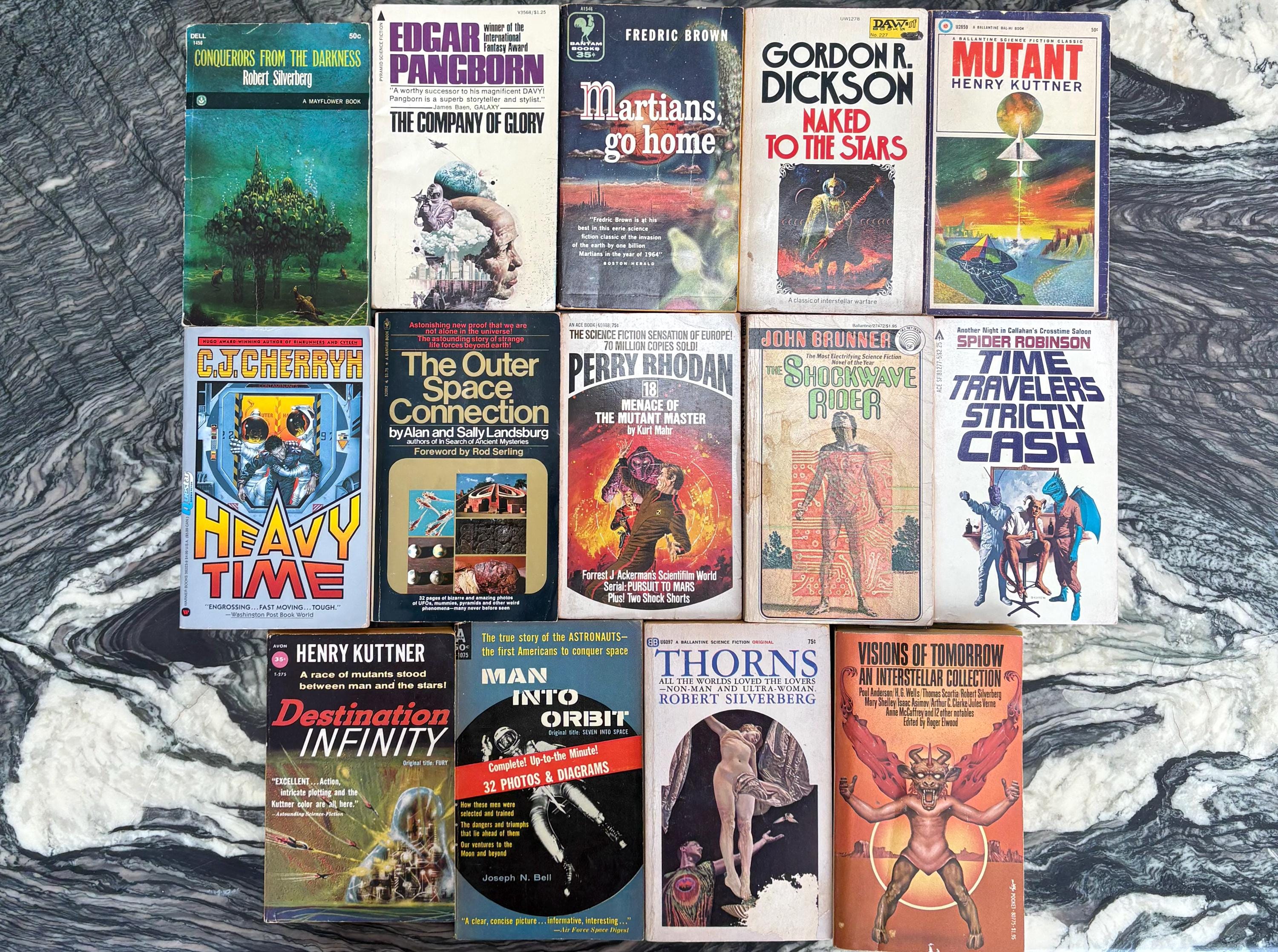 Sci Fi Book Lot - Etsy
