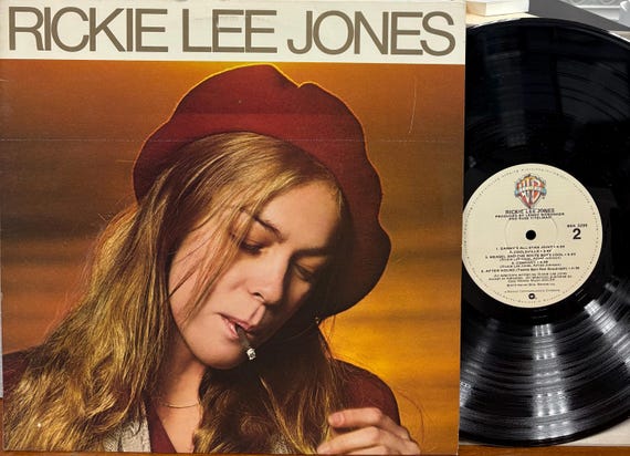 Vintage Vinyl - Rickie Lee Jones, Self-titled Album, Warner Bros
