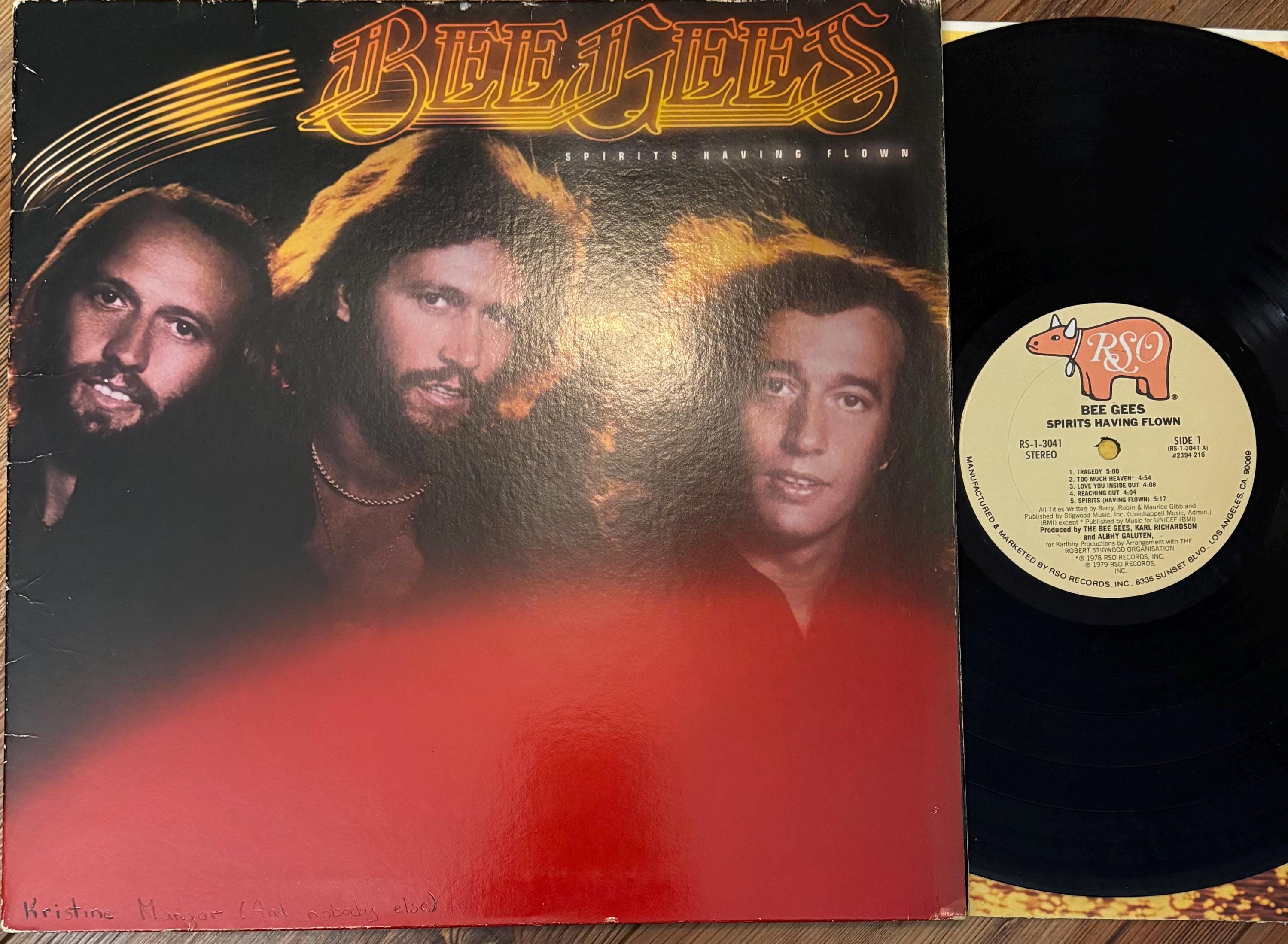 Vintage Vinyl - Bee Gees, Spirits Having Flown, RSO RS-1-3041 - Etsy