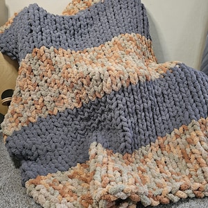 MADE TO ORDER Grobstrick Decke Afghan Lapghan Baby Decke Decke werfen